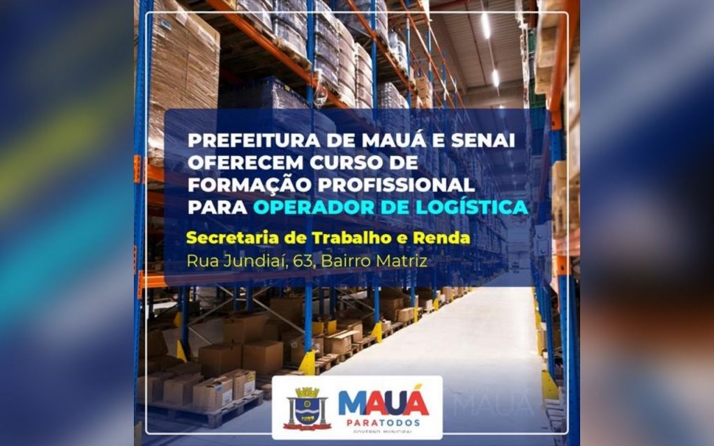 Prefeitura de Mauá e SENAI oferecem mais um curso de formação profissional