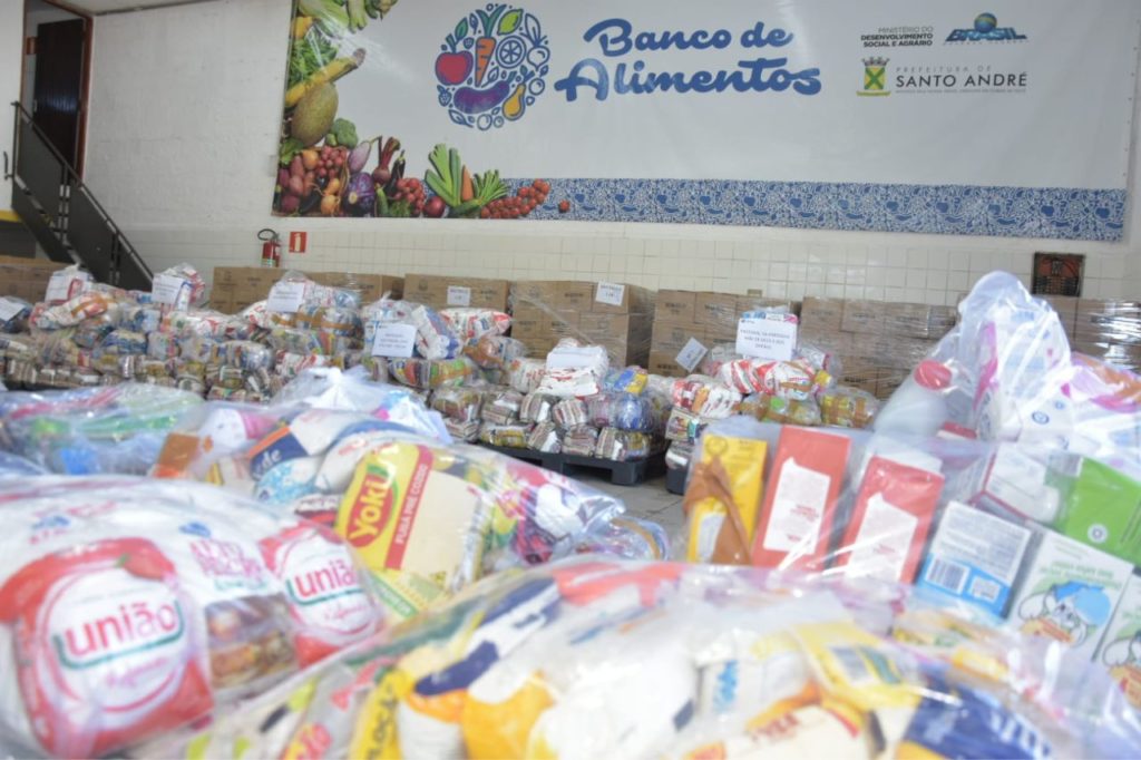 Banco de Alimentos de Santo André distribui donativos arrecadados no Happy Day Circus