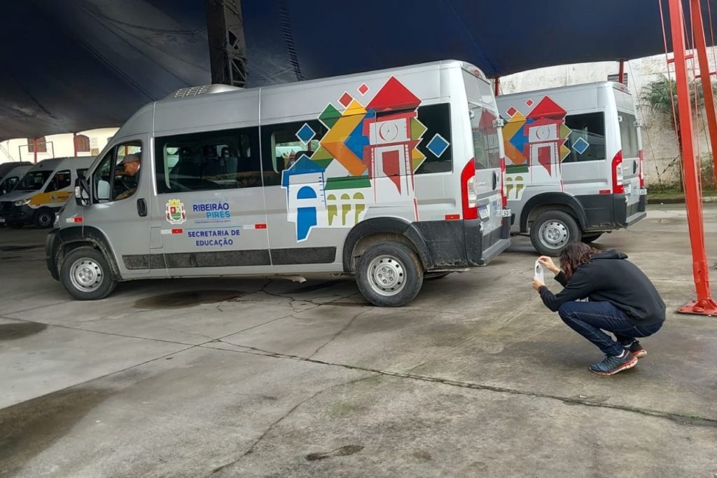 Meio Ambiente Ribeirão Pires inicia inspeção veicular na frota municipal