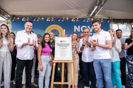 Auricchio inaugura o CISE Sueli Nogueira, no Bairro Fundação