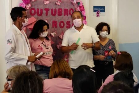 Outubro Rosa orienta 2,5 mil pessoas em Ribeirão Pires