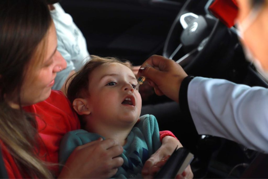 Vacinação no Paço de Santo André imuniza 2.582 pessoas contra Covid, gripe e poliomielite
