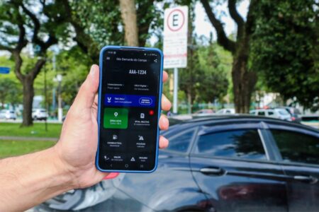 Novo aplicativo do estacionamento rotativo de São Bernardo amplia e moderniza serviços - Fotos: Omar Matsumoto/PMSBC