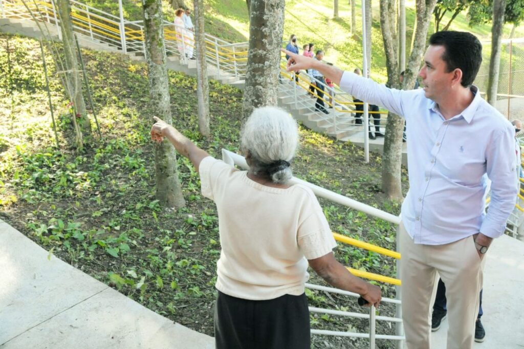 Santo André entrega revitalização da Praça Saturno, no Jardim Irene