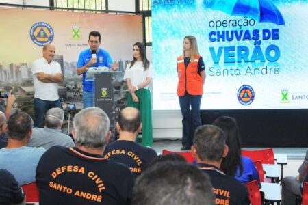 Santo André inicia Programa Operação Chuvas de Verão em 1º de dezembro