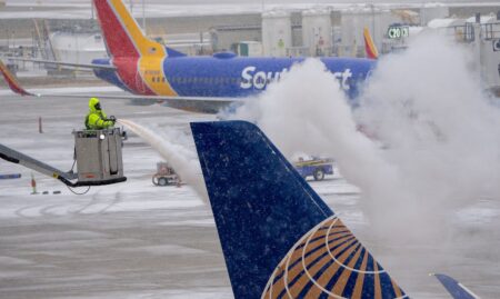 Tempestade de inverno ameaça viagens de milhões de norte-americanos