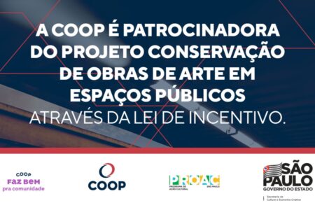 COOP patrocina restauração de obras de arte do metrô