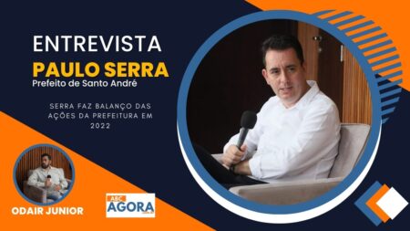 Entrevista: Prefeito de Santo André, Paulo Serra, fala das ações do município em 2022