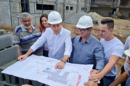 Hospital do Idoso da Vila Luzita tem obras em ritmo acelerado