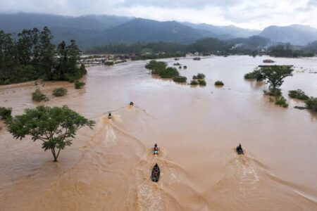 Minas tem 101 municípios em situação de emergência por causa da chuva