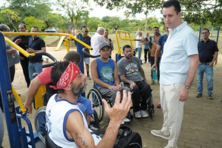 Parque Central ganha primeira academia adaptada de Santo André