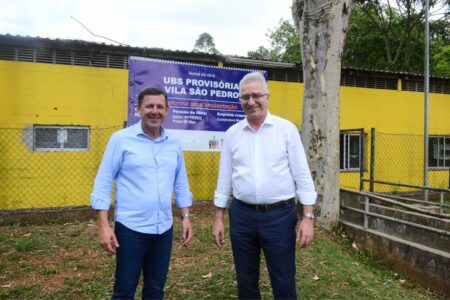 Prefeito Orlando Morando anuncia nova UBS para a Vila São Pedro