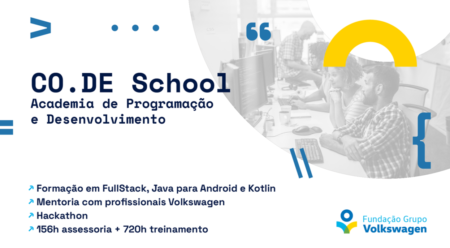 CODE School: Fundação Grupo VW lança academia de programação