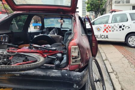 CGE de São Caetano emite alerta para as Forças de Segurança e PM recupera bike furtada no Bairro Cerâmica