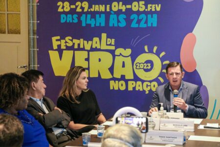 Prefeito Orlando Morando anuncia Festival de Verão 2023 na Esplanada do Paço Municipal