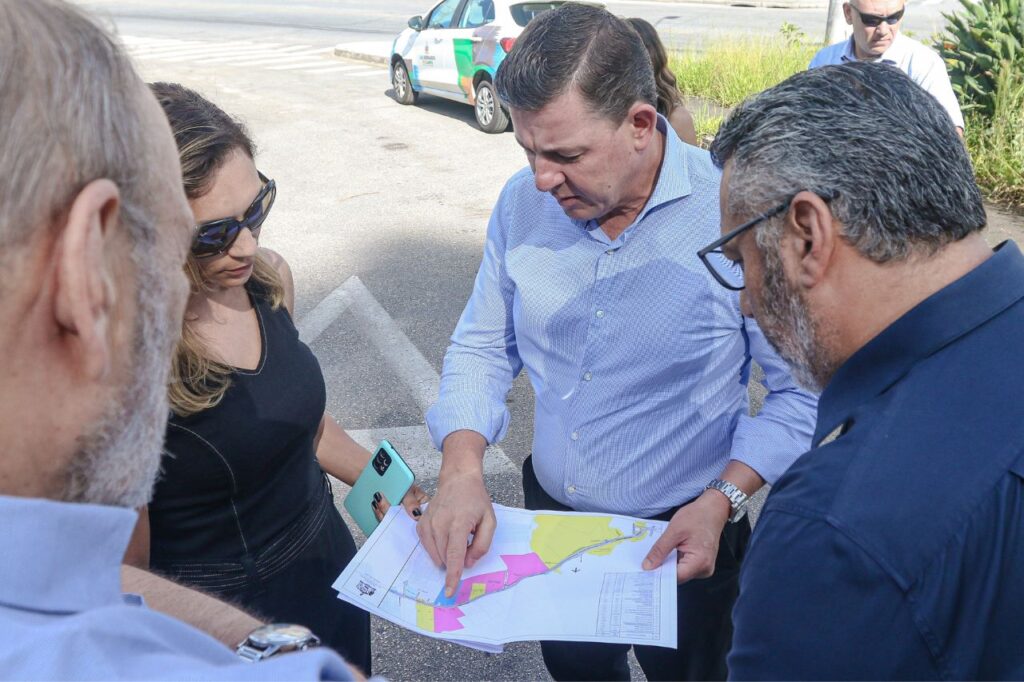 Prefeitura de São Bernardo intensifica obras na Estrada Samuel Aizemberg