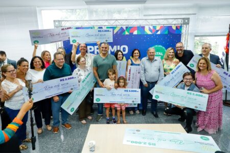 Prefeitura de São Caetano premia vencedores do Concurso Natal Luz