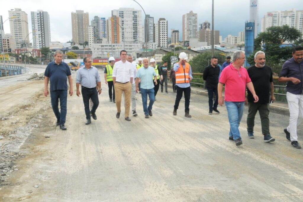 Santo André avança na recuperação do Viaduto Presidente Castelo Branco