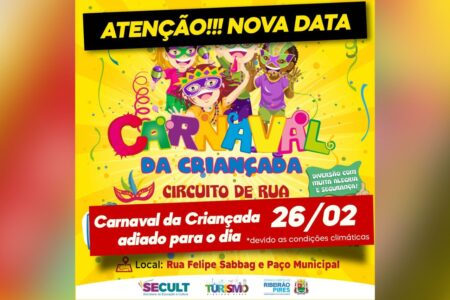 Adiado Carnaval da Criançada de Ribeirão Pires