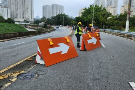 BRT-ABC libera ao tráfego o primeiro trecho em obras na Lauro Gomes