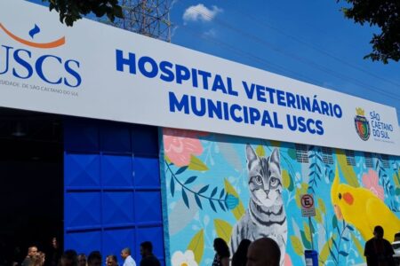 Auricchio inaugura o primeiro hospital veterinário público do ABC