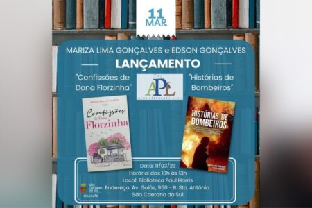 Biblioteca Municipal de São Caetano lança dois novos livros no próximo sábado