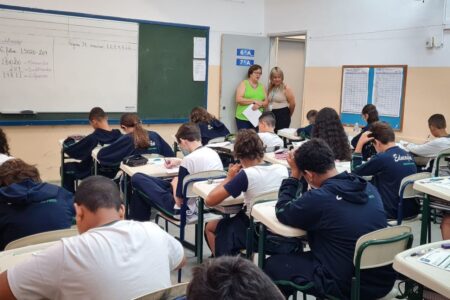 Educação de Ribeirão Pires aplica sondagem para medir conhecimento de estudantes