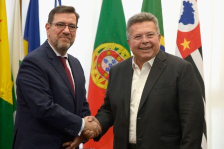 Presidente da Alesp recebe cônsul-geral de Portugal em São Paulo