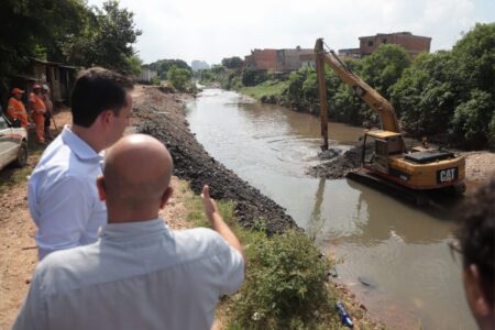 Santo André realiza obras emergenciais para reduzir riscos de alagamentos na Vila Sá