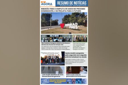 Resumo de Notícias ABC Agora - 18/03/2023