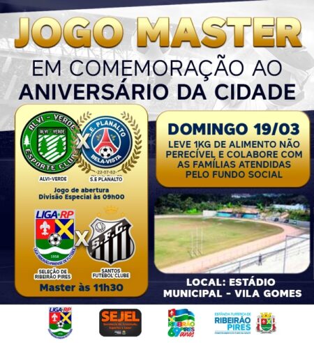 Campeonato de Futebol Amador de Ribeirão Pires começa no próximo domingo (19)