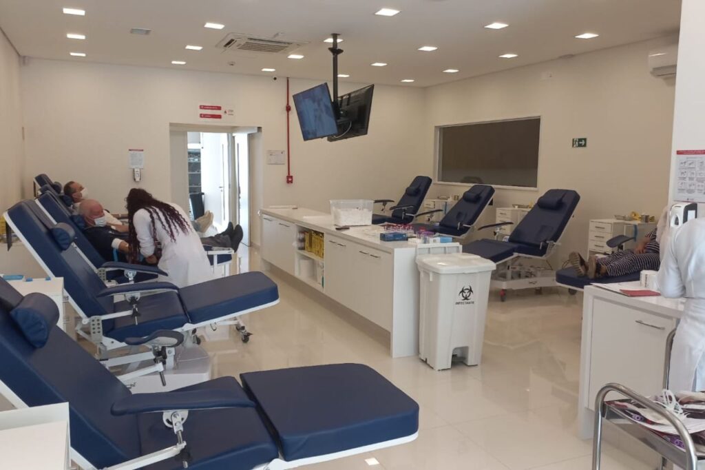 Banco de Sangue de Santo André necessita urgentemente de doações dos tipos O- e +