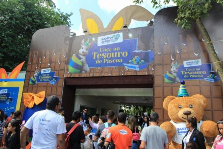 Caça ao Tesouro de Páscoa chega ao Parque Celso Daniel no fim de semana