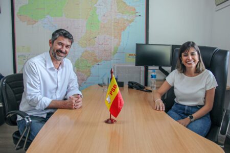 Vereador Eduardo Leite e Deputada Federal Tabata Amaral discutem projeto piloto do "Gabinete da Cidade" em Santo André