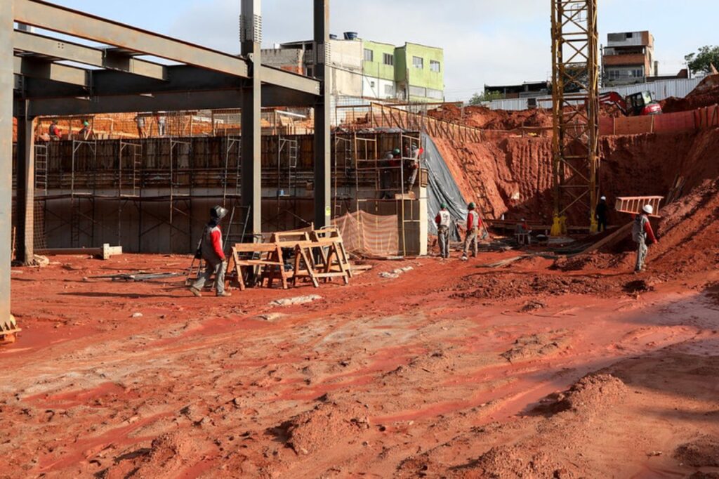 Obras do Quarteirão da Educação em Diadema chegam a 21% de execução