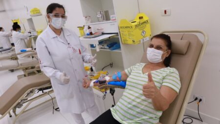 Posto de Coleta de Sangue de Mauá completa um mês