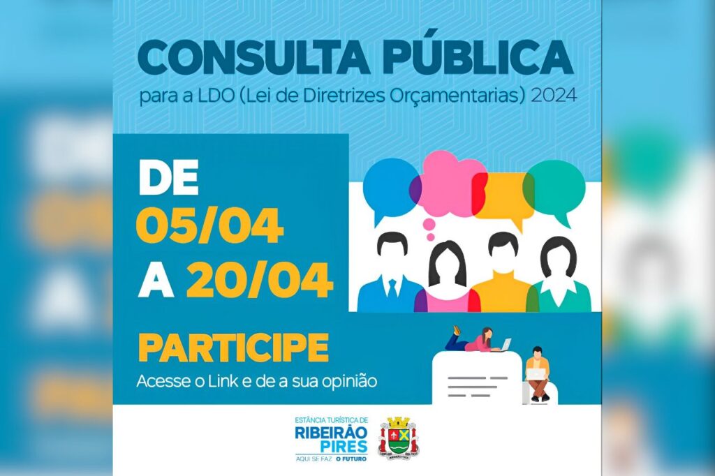 Ribeirão Pires inicia consulta popular para LDO 2024