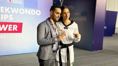 Atleta de São Caetano conquista a primeira medalha do Brasil no Mundial de Taekwondo