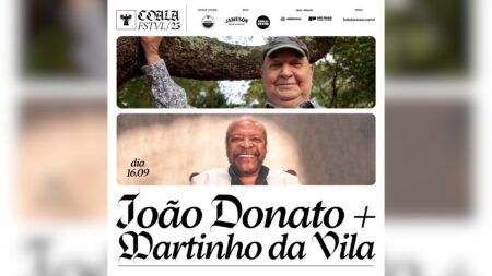 Coala Festival anuncia 'João Donato convida Martinho da Vila' e confirma dose de samba e de bossa nova no line-up