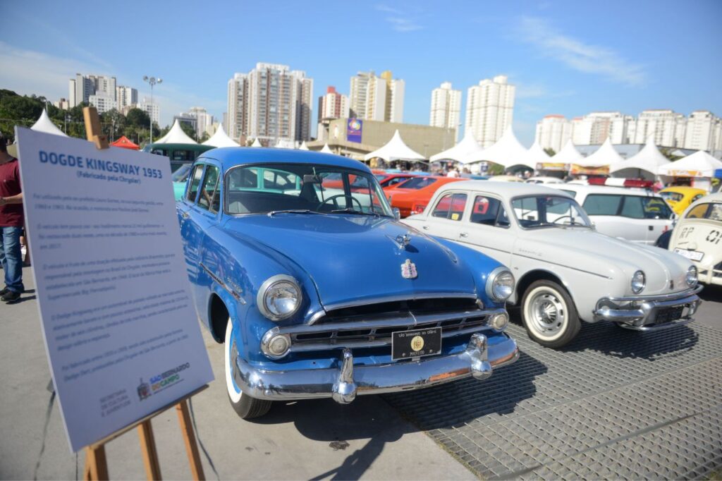 Esplanada do Paço Municipal de São Bernardo recebe 2ª edição do Classics Cars

