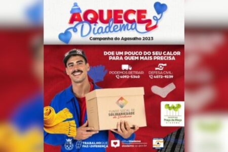 Shopping Praça da Moça dá início a campanha "Aquece Diadema", em parceria com a prefeitura da cidade