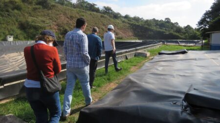 Técnicos da Arsesp conhecem a gestão de resíduos sólidos de Santo André