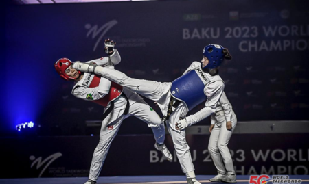 Caroline Santos conquista medalha de prata no Mundial de Taekwondo