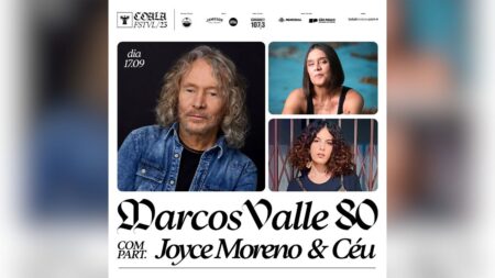 Coala Festival anuncia show celebrativo Marcos Valle 80 anos com Joyce Moreno e Céu