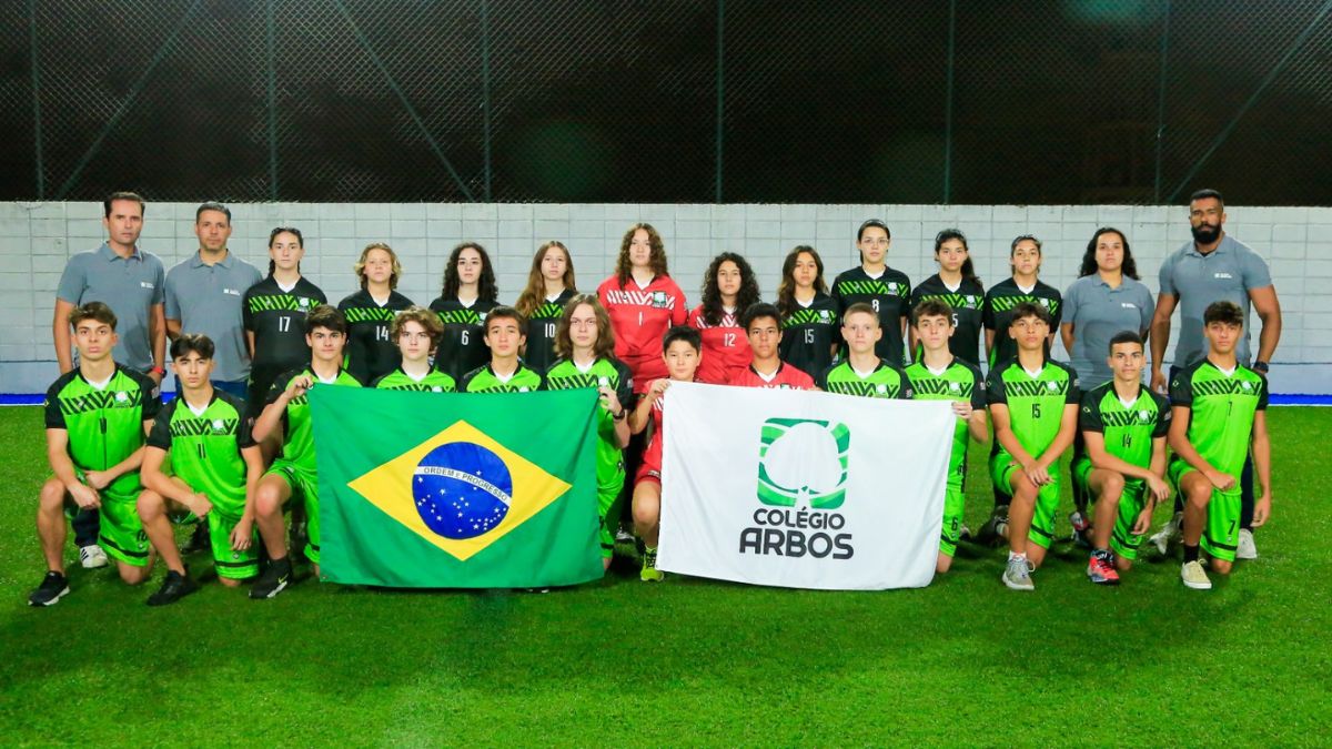 Colégio Novos Tempos - Nosso time sub-14 de handebol masculino é o