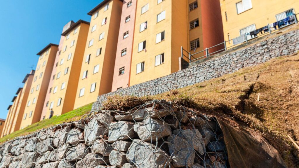 Concluída obra de contenção no Conjunto Habitacional Três Marias em São Bernardo