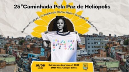 Heliópolis fará 25ª Caminhada pela Paz