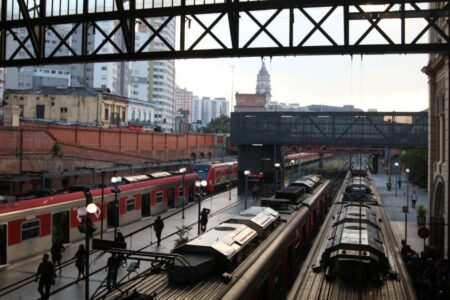 Maquinista da CPTM mata um colega a tiros na Estação da Luz