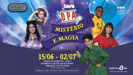 Mistério e magia! Circuito inspirado na série Detetives do Prédio Azul chega ao Shopping ABC