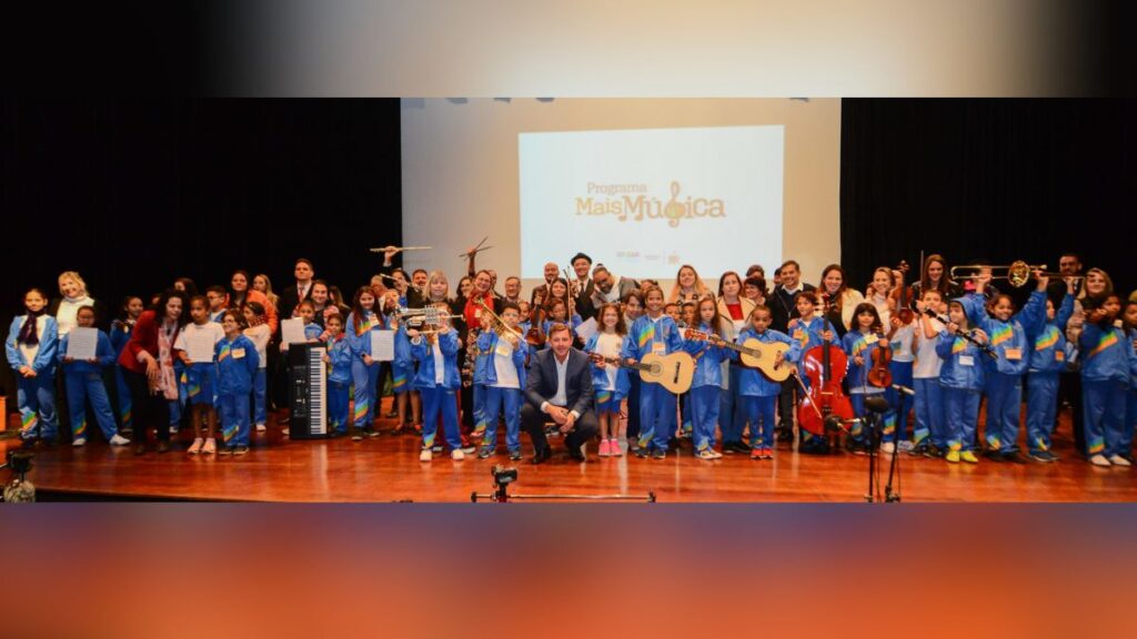 Projeto Mais Música vai beneficiar 1.050 alunos da rede municipal de Educação de São Bernardo